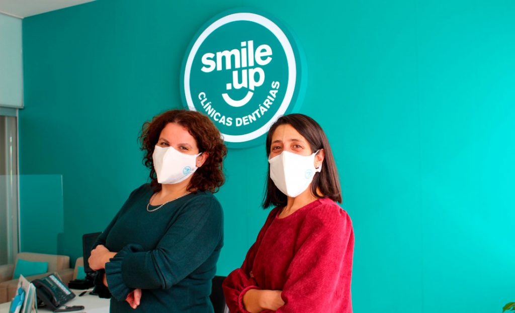 Smile.up oferece máscaras que inativam o coronavírus a colaboradores