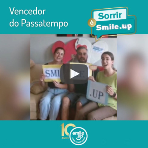 Vencedores Passatempo Sorrir é Smile.up - Sérgio Conceição